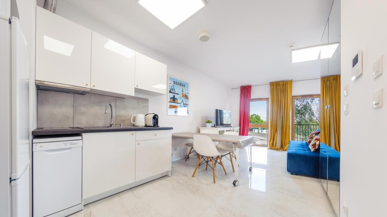 Apartamenty Sun & Snow Nadmotlawie Z Sauna Gdańsk Exteriör bild